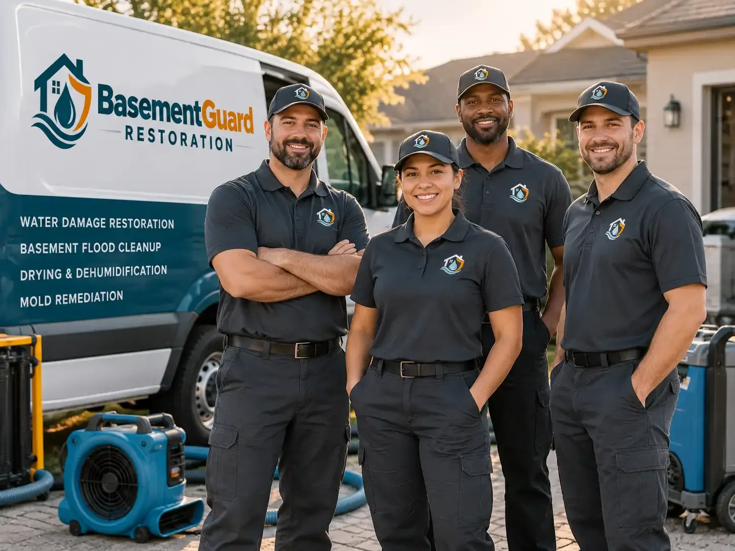 Basement Water Damage Restoration company in Hildreth, NE